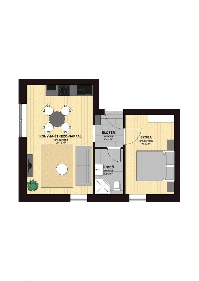 Dotis Apartman Tata Exterior foto